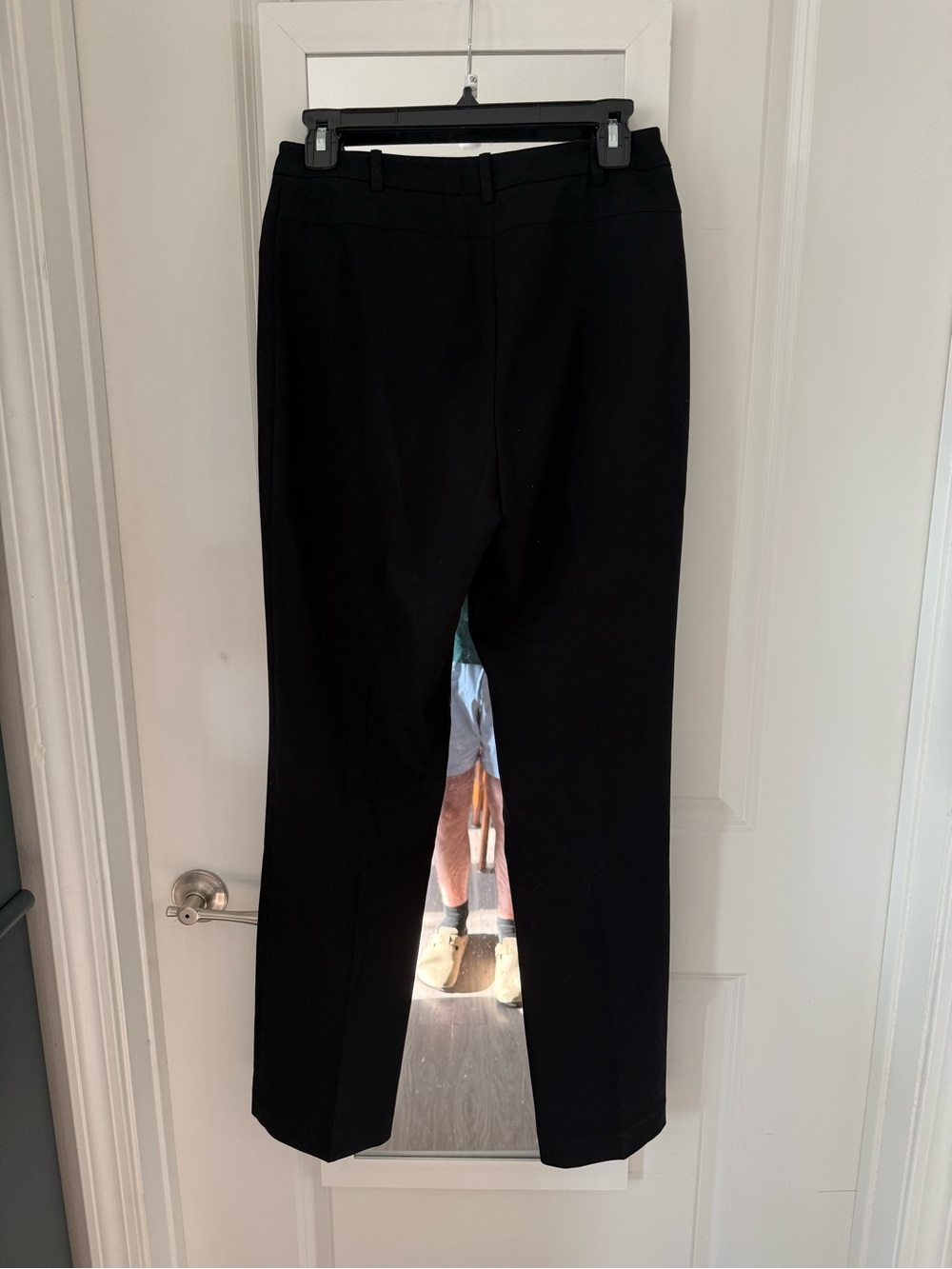 Veronika Maine Women’s Black Tailored Straight Leg Trousers Pants Size 8 - Picture 5 of 6